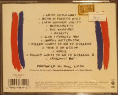 Paul Simon Songs From The Capeman CD