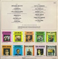 Los Paraguayos Besame Mucho LP Plak