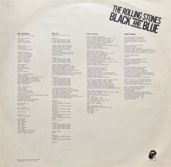 The Rolling Stones Black And Blue LP Plak