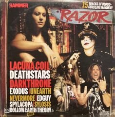 Metal Hammer Razor 15 Tracks Of Blood-Curling Mayhem! CD