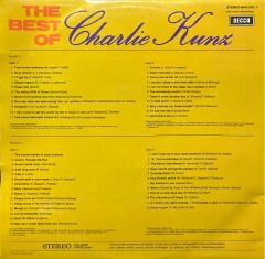 Charlie Kunz The Best Of Charlie Kunz Double Lp Plak
