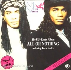 Milli Vanilli All Or Nothing LP Plak