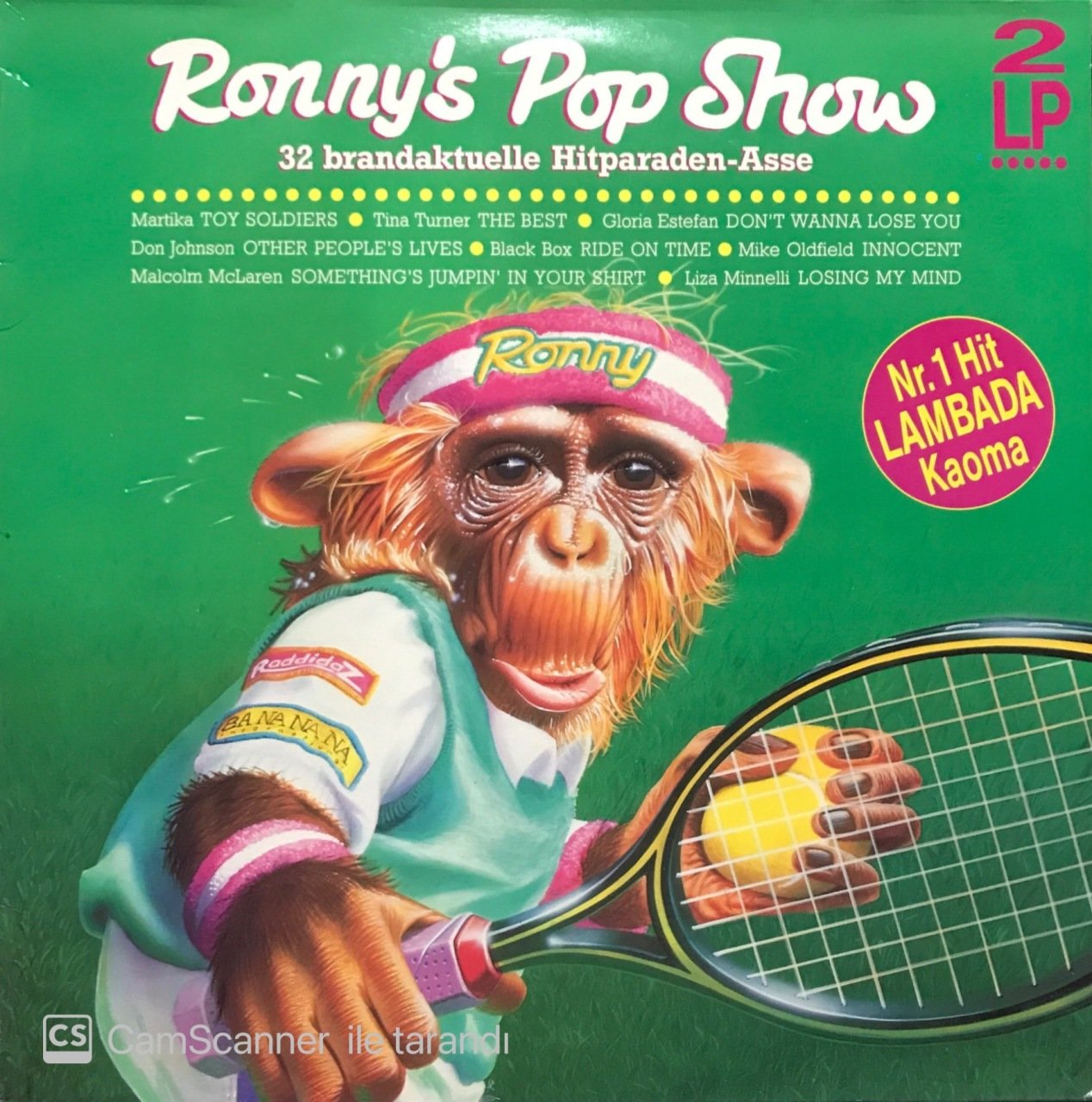 Ronny's Pop Show Double LP Plak