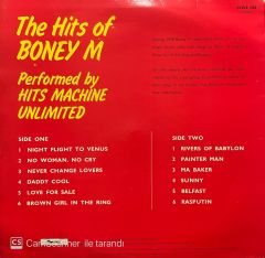The Hits Of Boney M LP Plak
