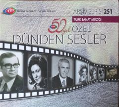 Trt 50. Yıl Özel Dünden Sesler Açılmamış Jelatininde CD