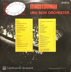 Mantovani Portrait In Music Double LP Plak