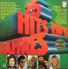 25 Hits Des Jahres Double LP Plak