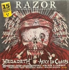 Razor 15 Nuclear Assault Megadeth CD
