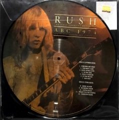 Rush ABC 1974 The First American Broadcast LP Plak