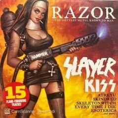 Razor 15 Flame-Throwing Tracks! Slayer Kiss CD
