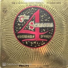 The 4 Seasons Gold Edition - 29 Gold Hits Double LP Plak