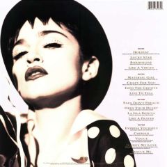 Madonna The Immaculate Collection Double LP Plak