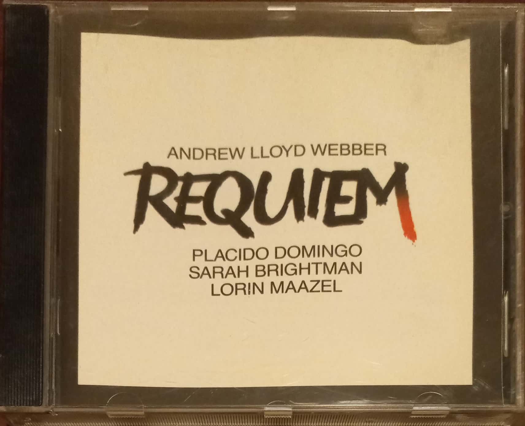 Requiem Andrew Lloyd Webber CD