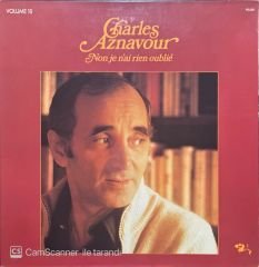Charles Aznavour Non Je N'ai Rien Oublie LP Plak
