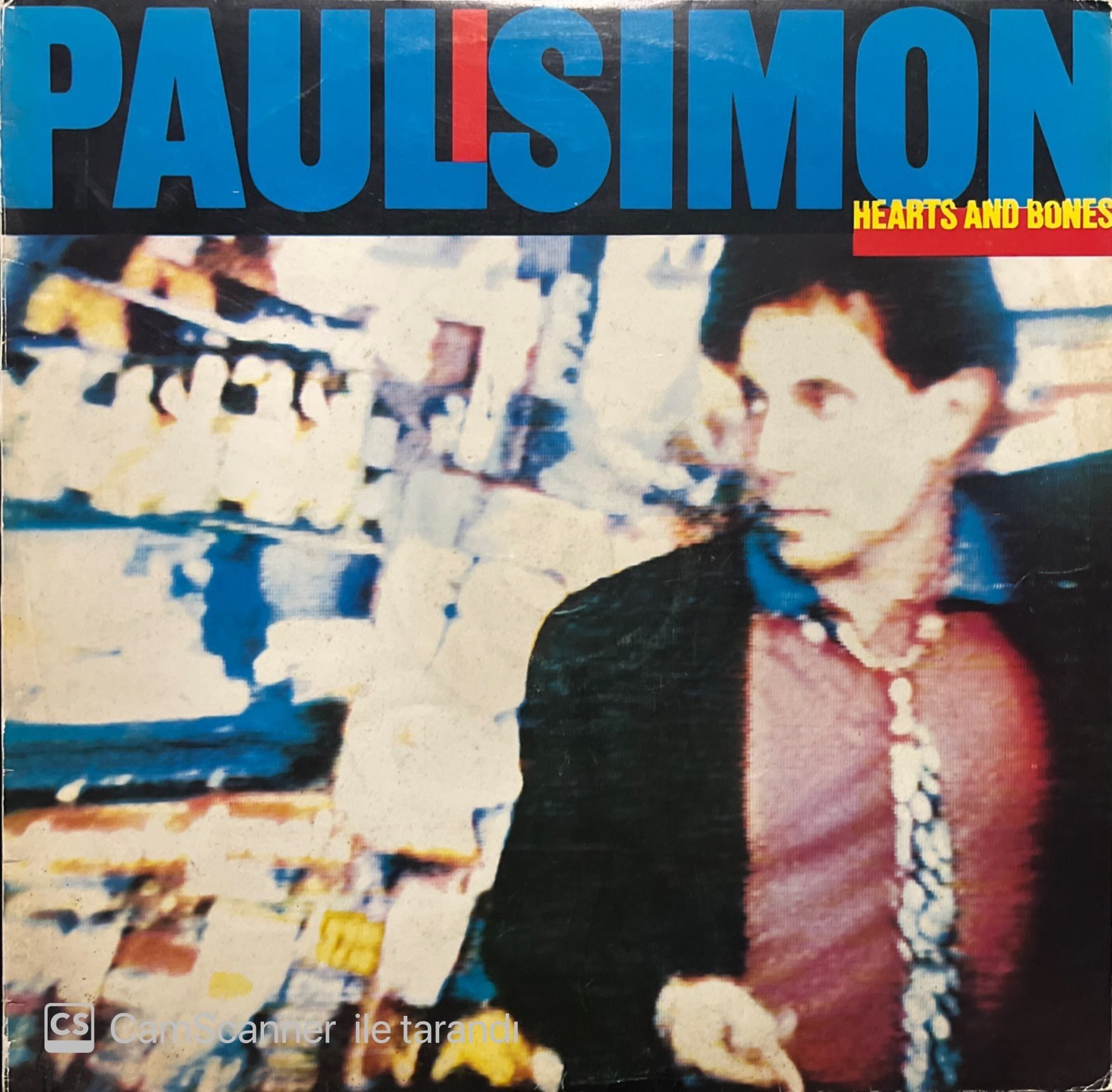 Paul Simon Hearts And Bones LP Plak