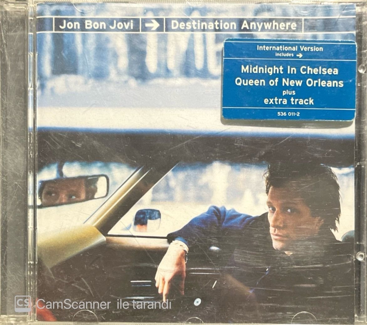 Jon Bon Jovi Destination Anywhere CD