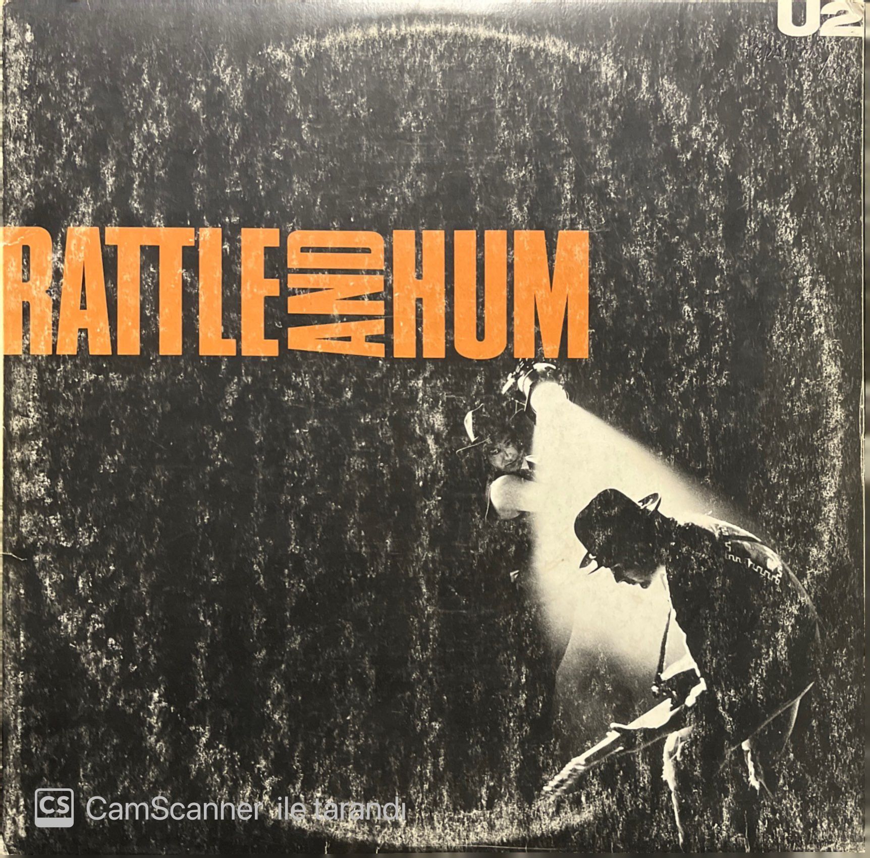 U2 Rattle And Hum Double LP Plak