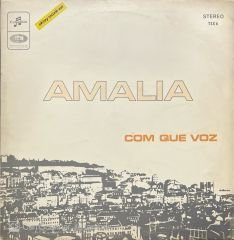 Amalia Rodrigues Com Que Voz LP Plak