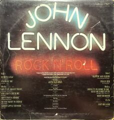 John Lennon Rock 'N' Roll LP Plak