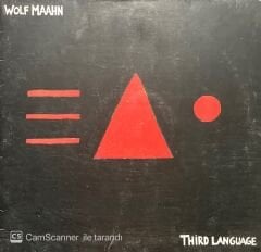 Wolf Maahn Third Language LP Plak
