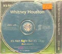 Whitney Houston It's Not Right But It's Okay Maxi Single CD