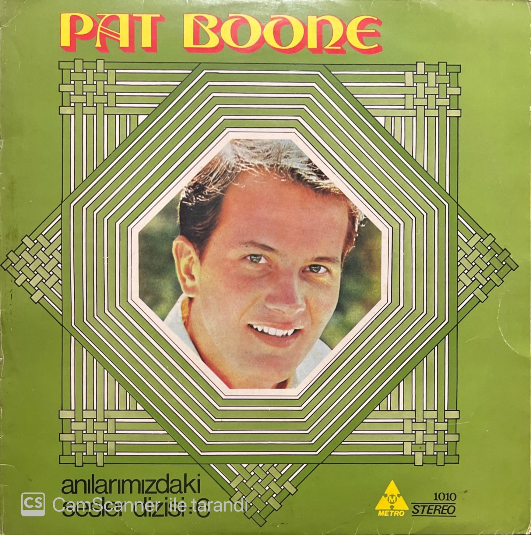 Pat Boone Anılarımızdaki Sesler Dizisi 2 LP Plak