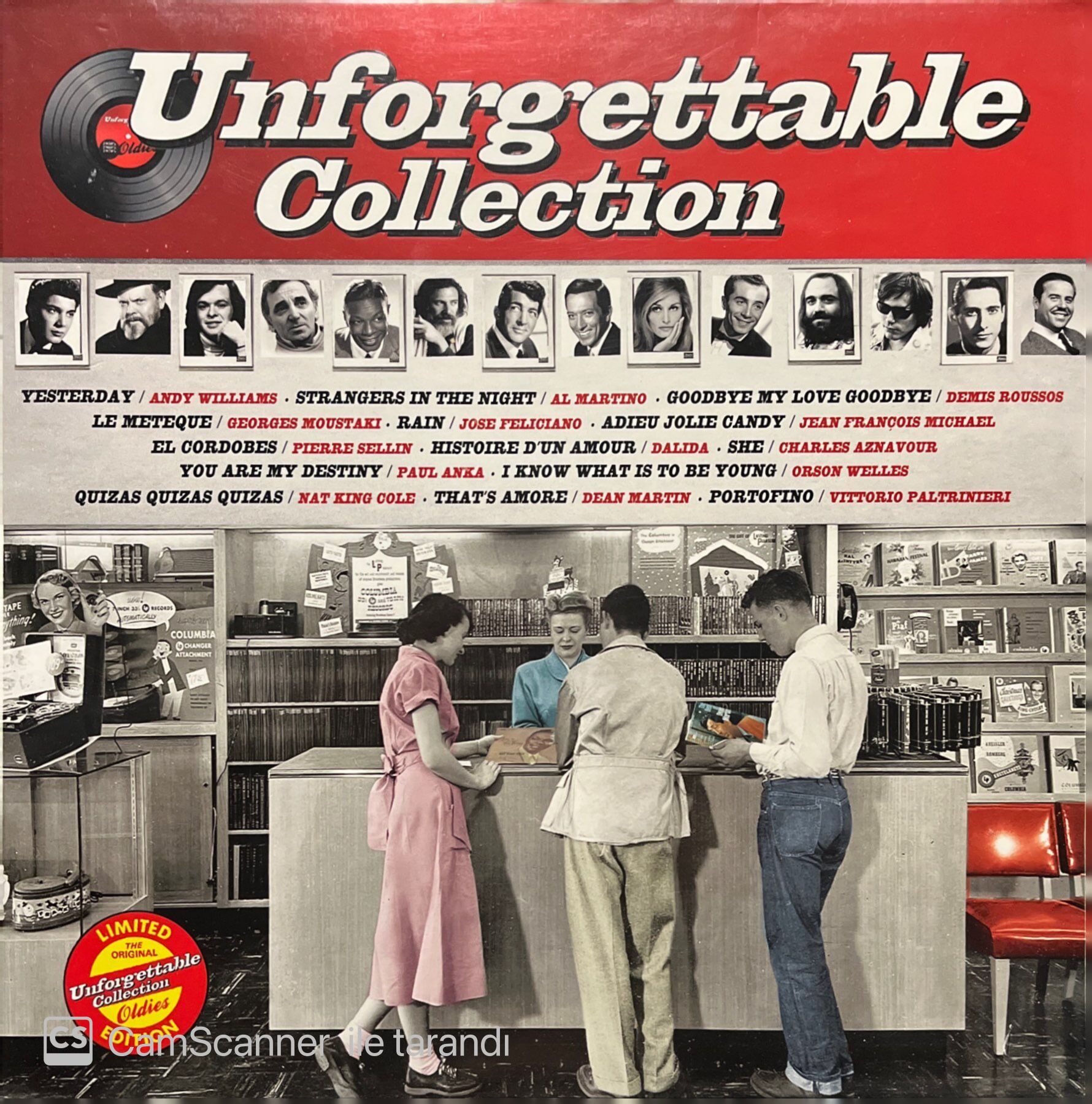 Unforgettable Collection LP Plak