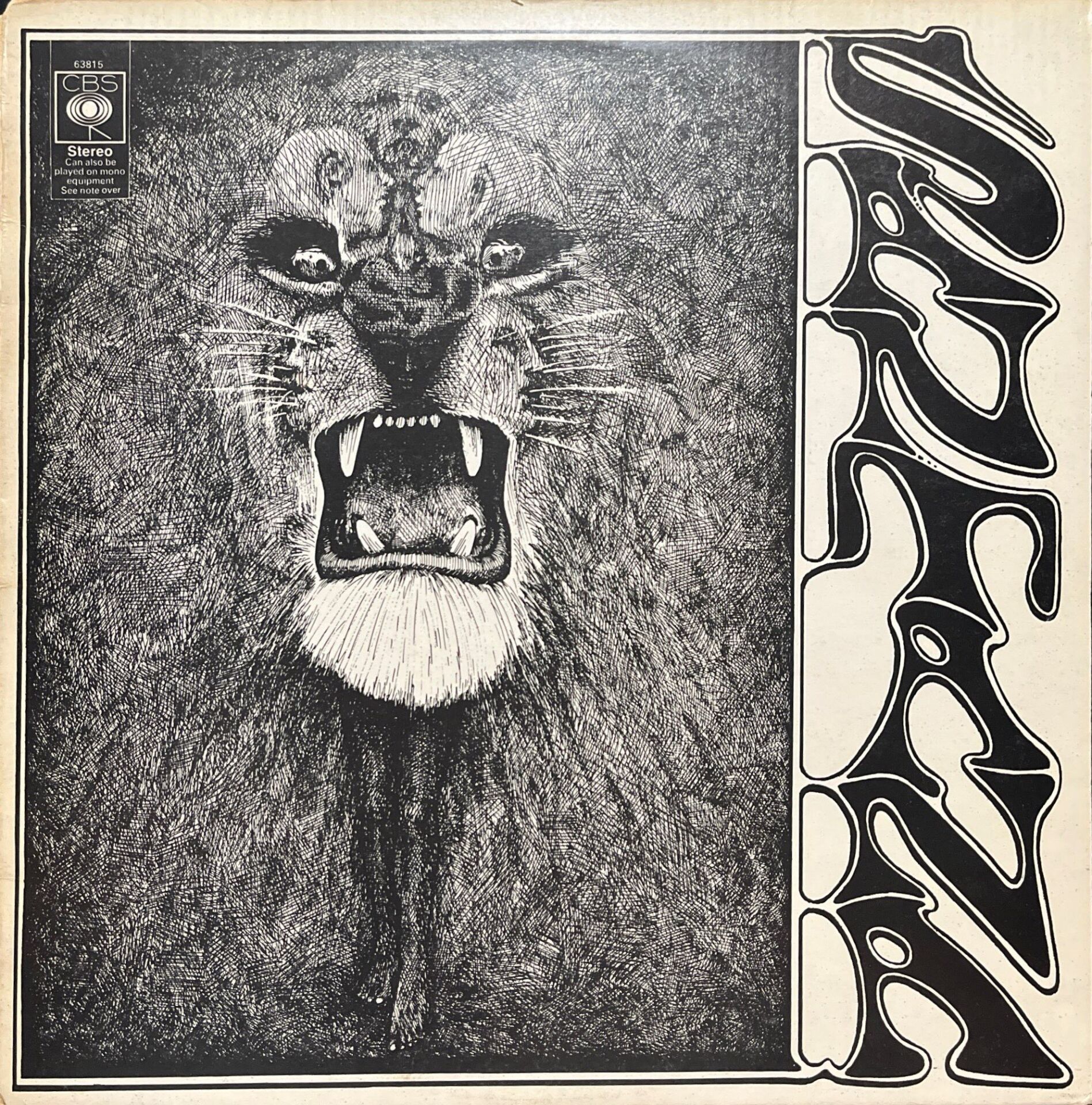 Santana Santana LP Plak