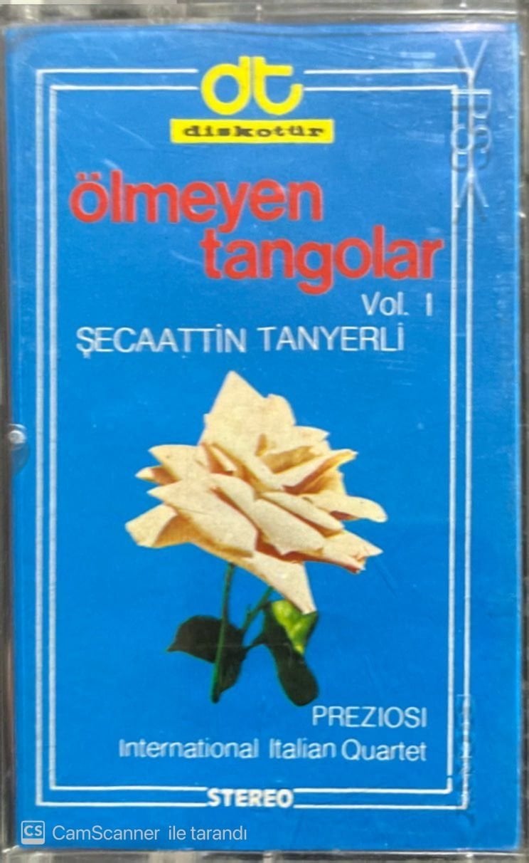 Şecaattin Tanyerli Ölmeyen Tangolar 1 Kaset