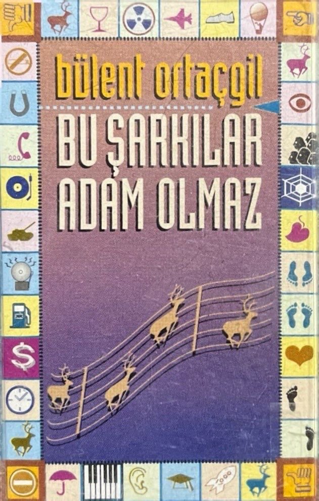Kaset Bülent Ortaçgil Bu Şarkılar Adam Olmaz Kaset