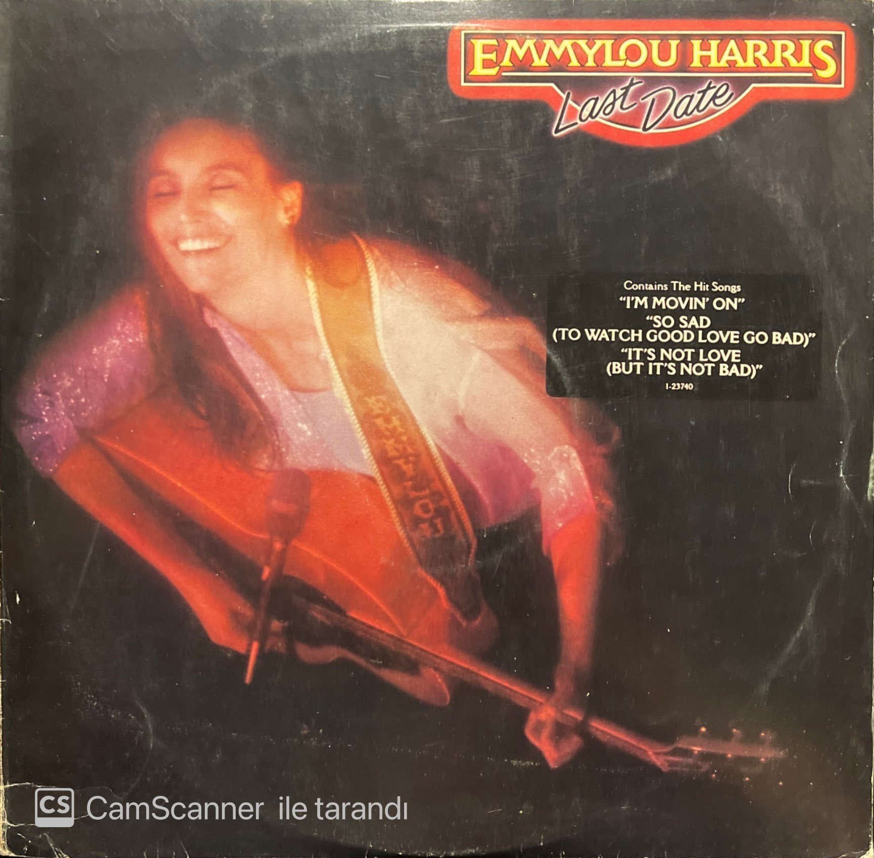 Emmylou Harris Last Date LP Plak
