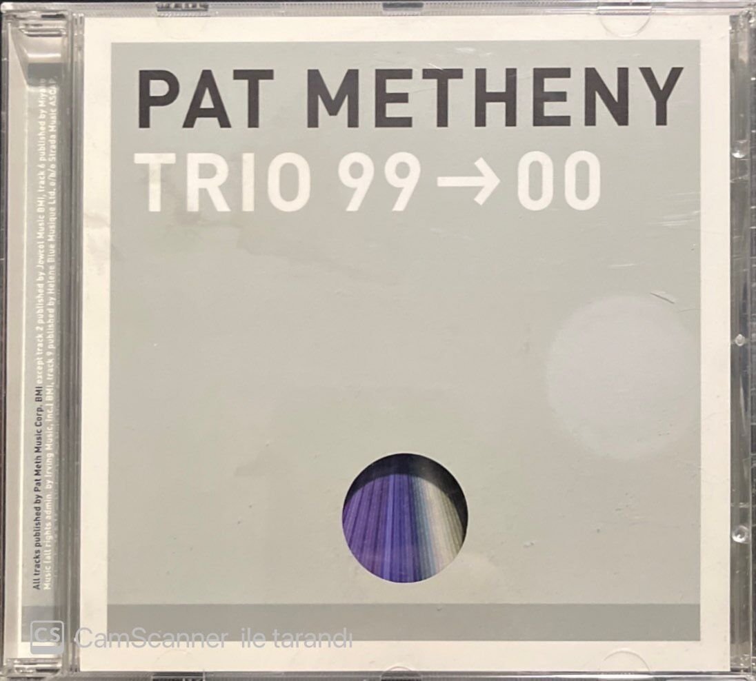 Pat Metheny Trio 99-00 CD