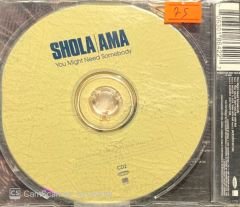 Shola Ama You Might Need Somebody Maxi Single CD