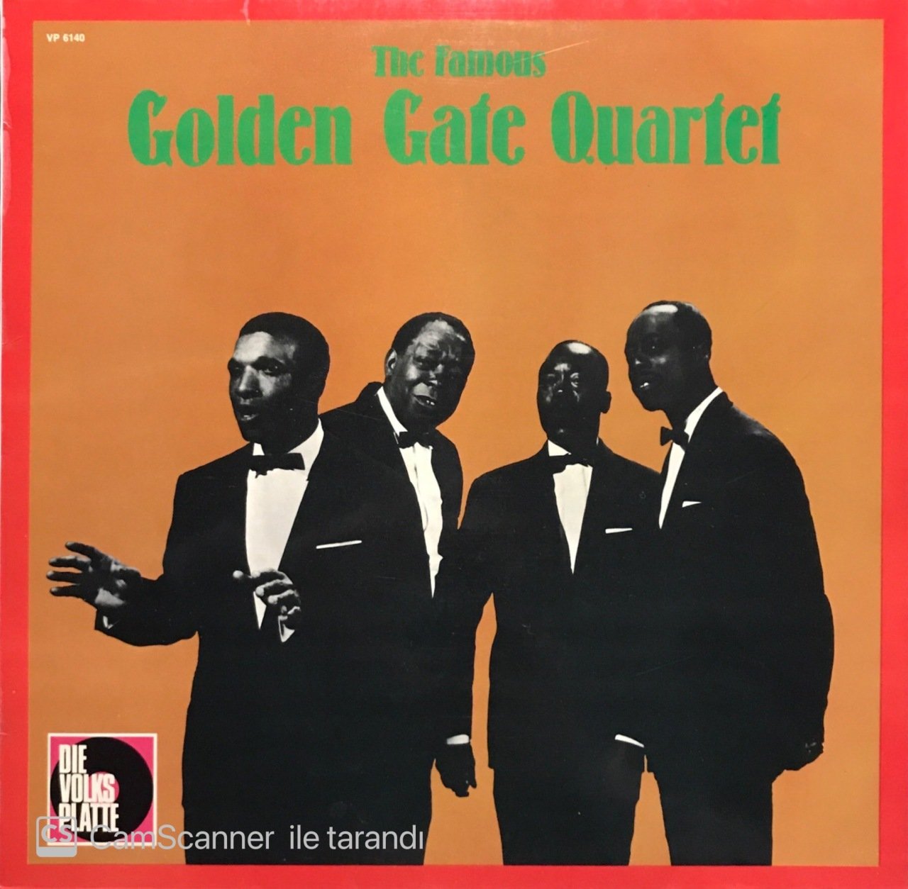 The Famous Golden Cafe Quartet LP Plak