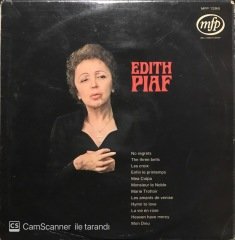 Edith Piaf La Vie En Rose LP Plak