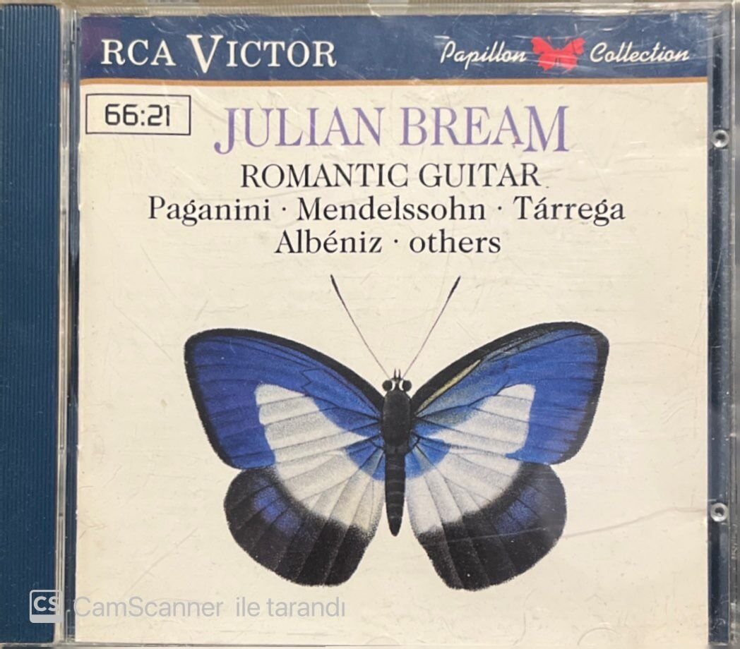 Julian Bream Romantic Guitar Classic CD