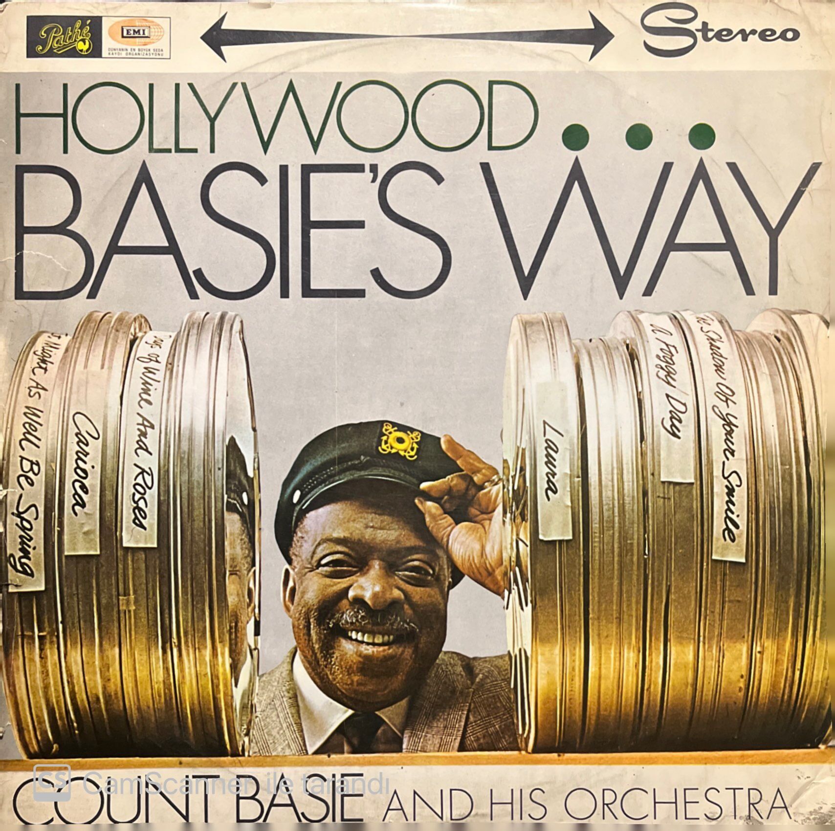 Count Basie Hollywood Basie's Way LP Plak