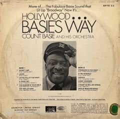 Count Basie Hollywood Basie's Way LP Plak