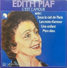 Edith Piaf C'est L'amour LP Plak