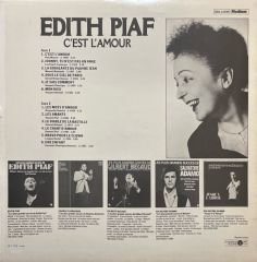 Edith Piaf C'est L'amour LP Plak