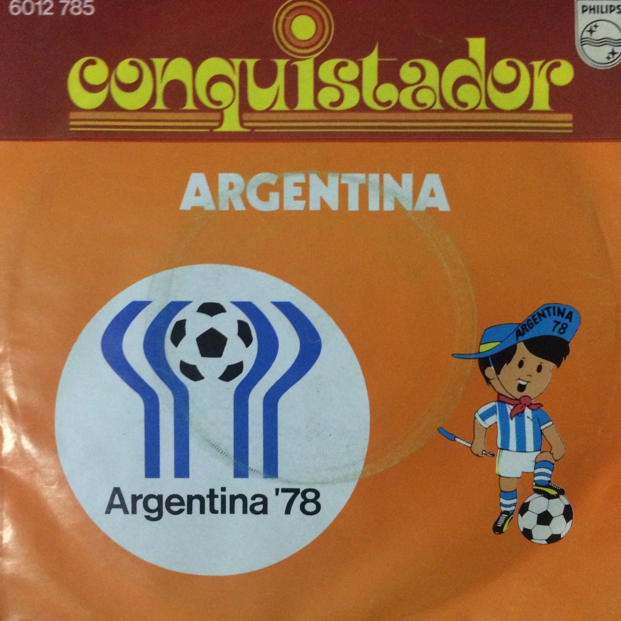 Conquistador Argentina 45lik Plak