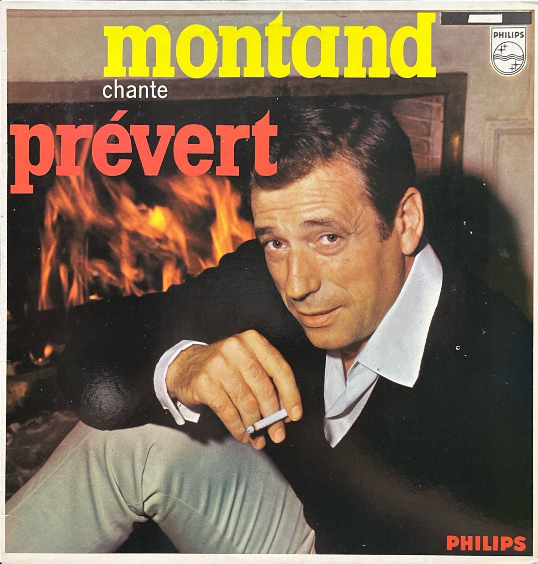 Yves Montand Chante Prevert LP Plak