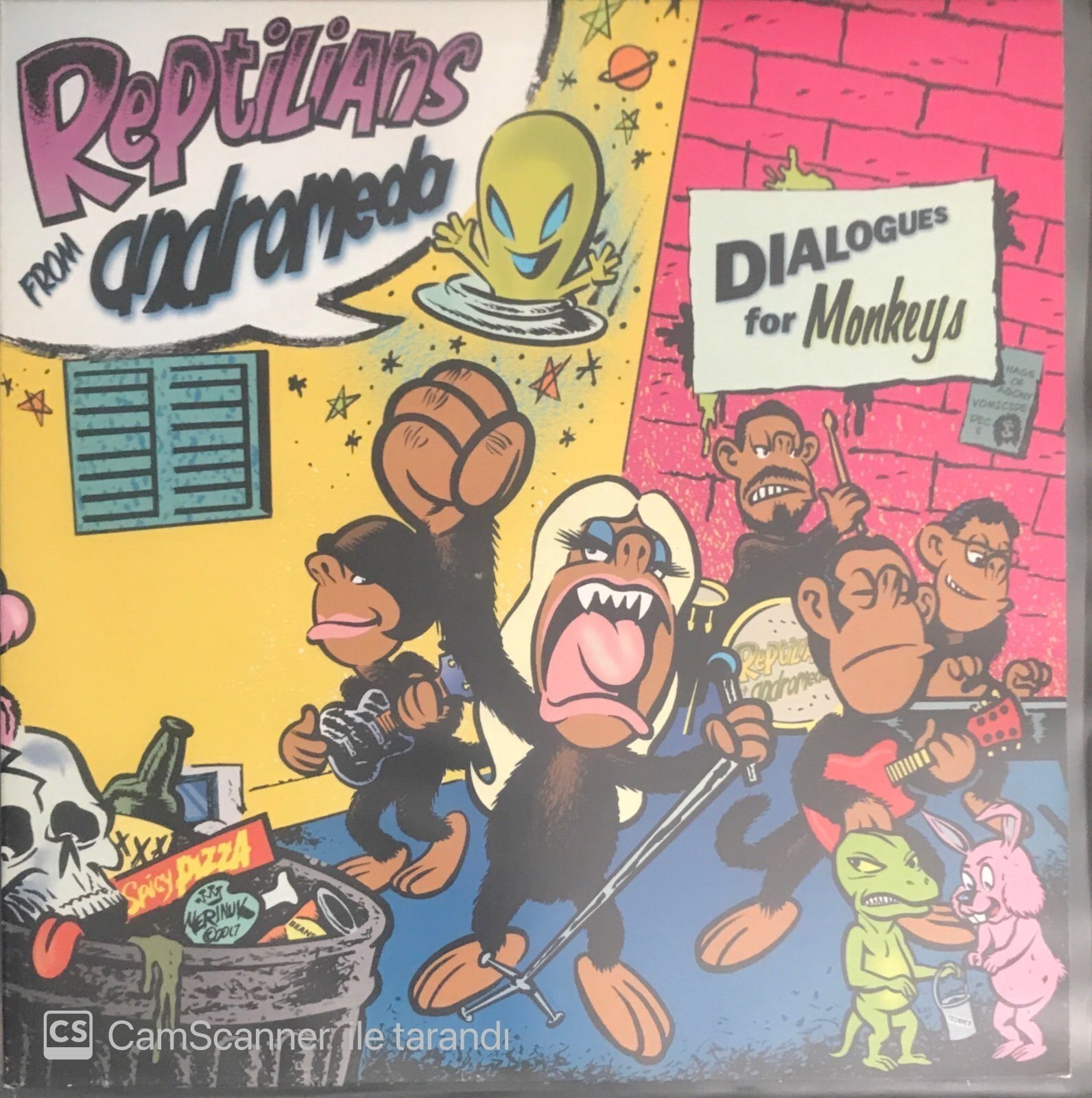 Reptilians From Andromeda Dialogues For Monkeys LP