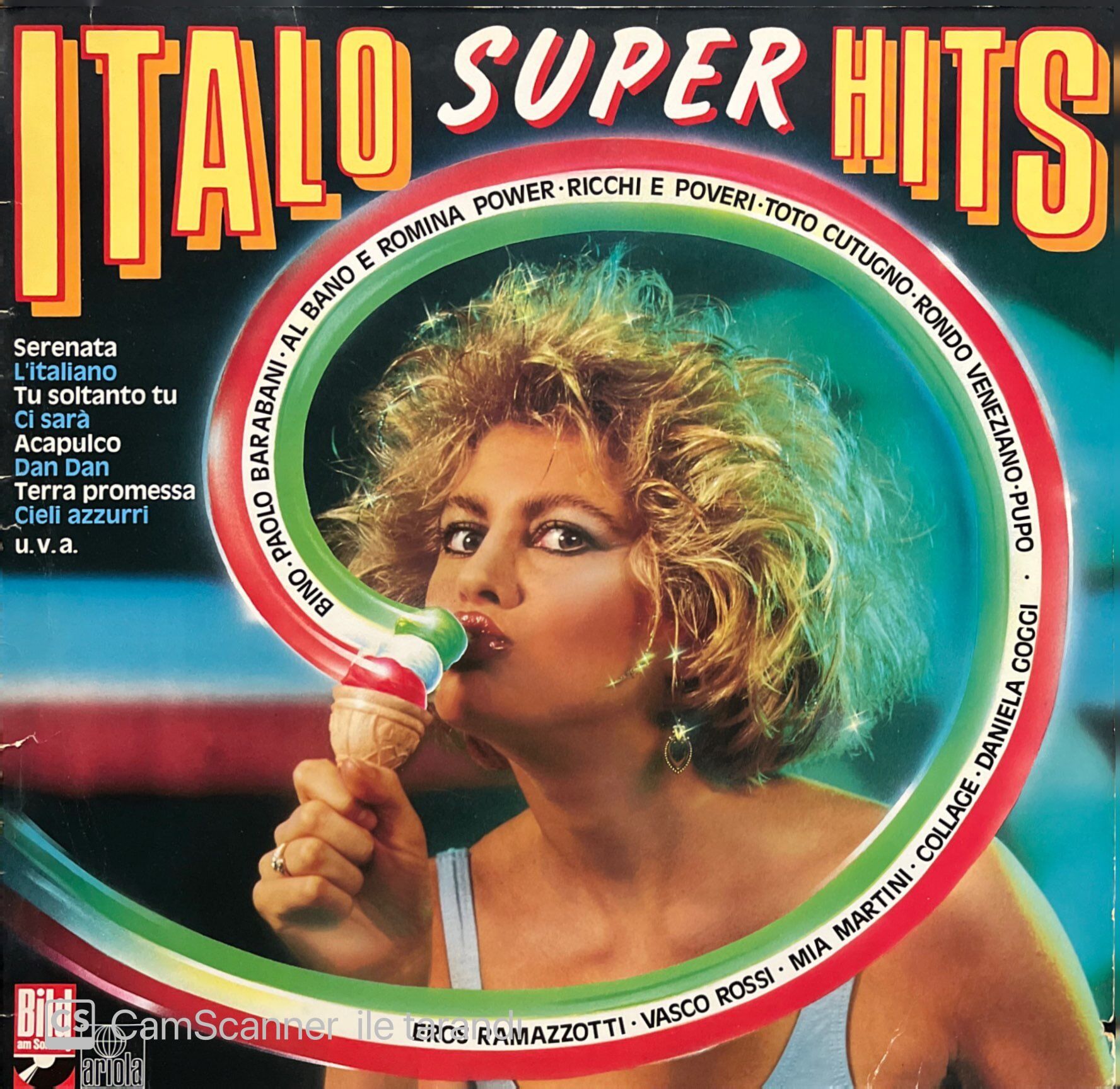 Italo Super Hits LP Plak