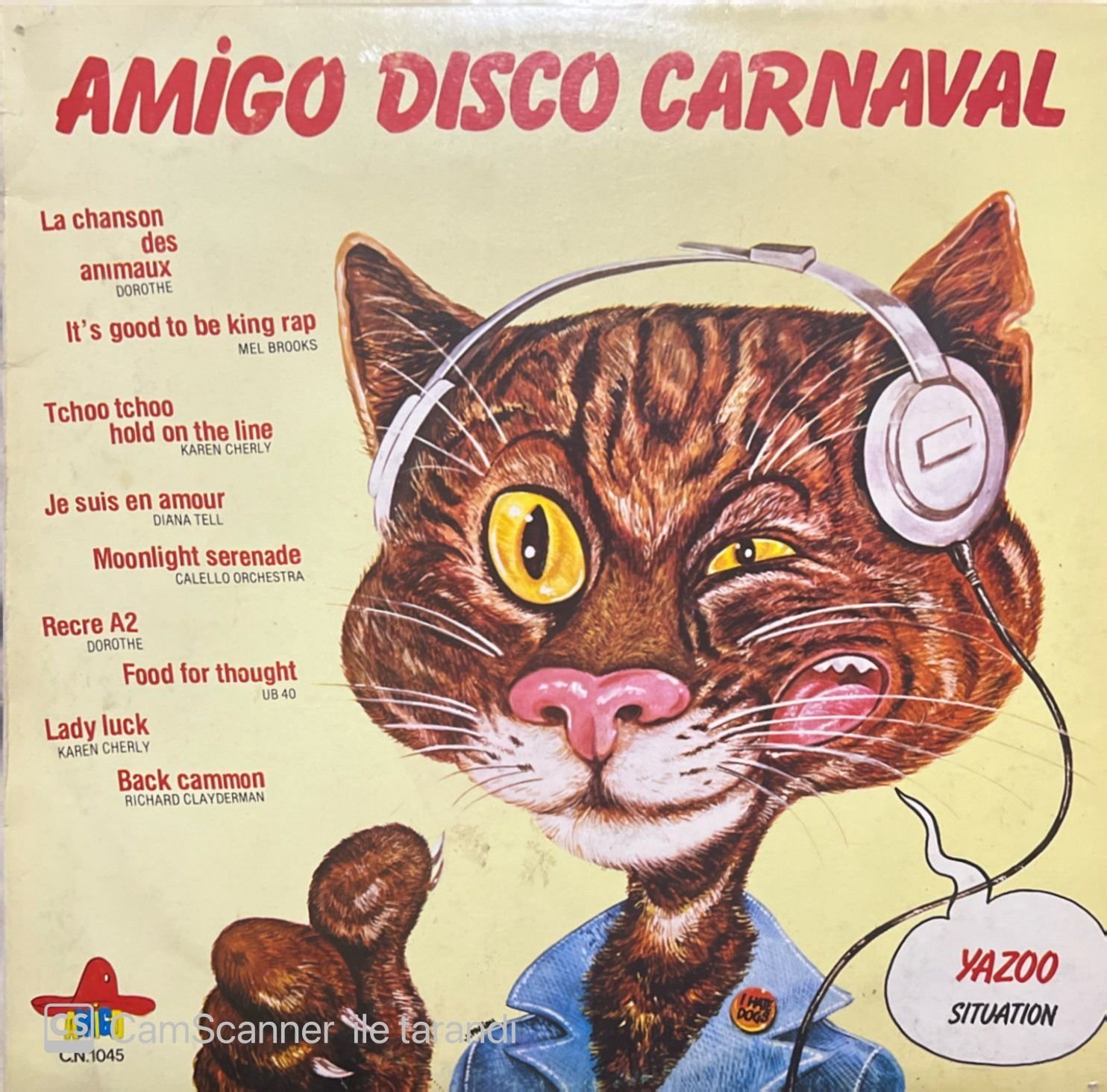 Amigo Disco Carnaval LP Plak