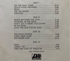Crosby, Still, Nash, & Young 4 Way Street Double LP Plak