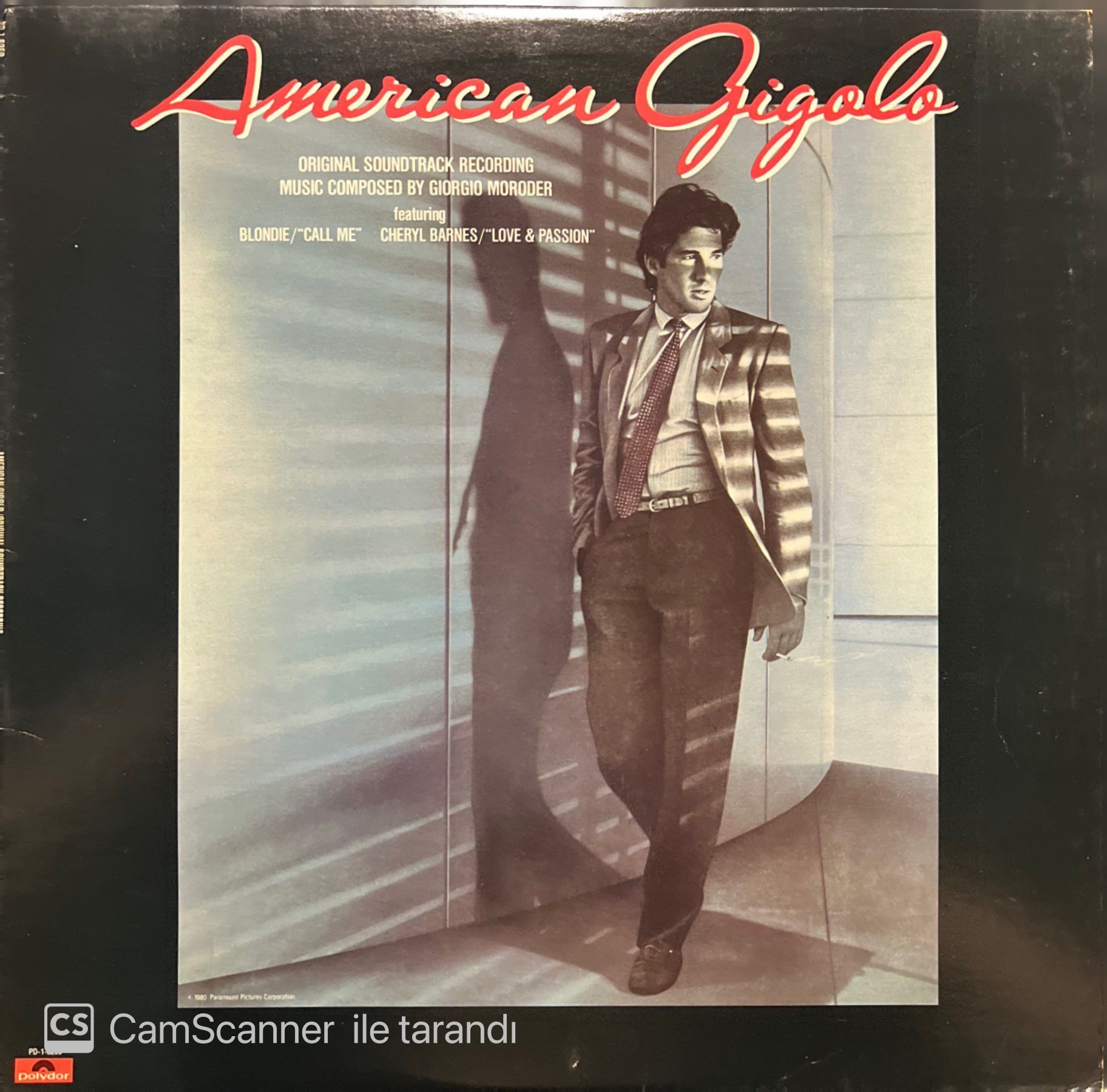 American Gigolo Soundtrack LP Plak