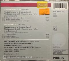 Dvorak Sibelius Salvatore Accardo CD