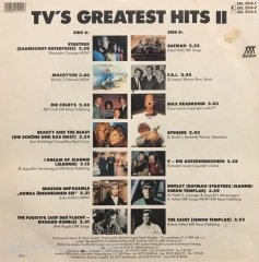 Tv's Greatest Hits 2 Soundtrack LP Plak