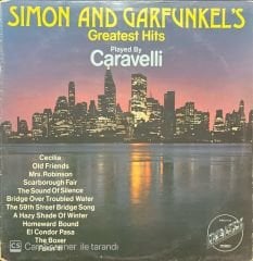 Simon And Garfunkel's Greatest Hits Played By Caravelli LP Plak